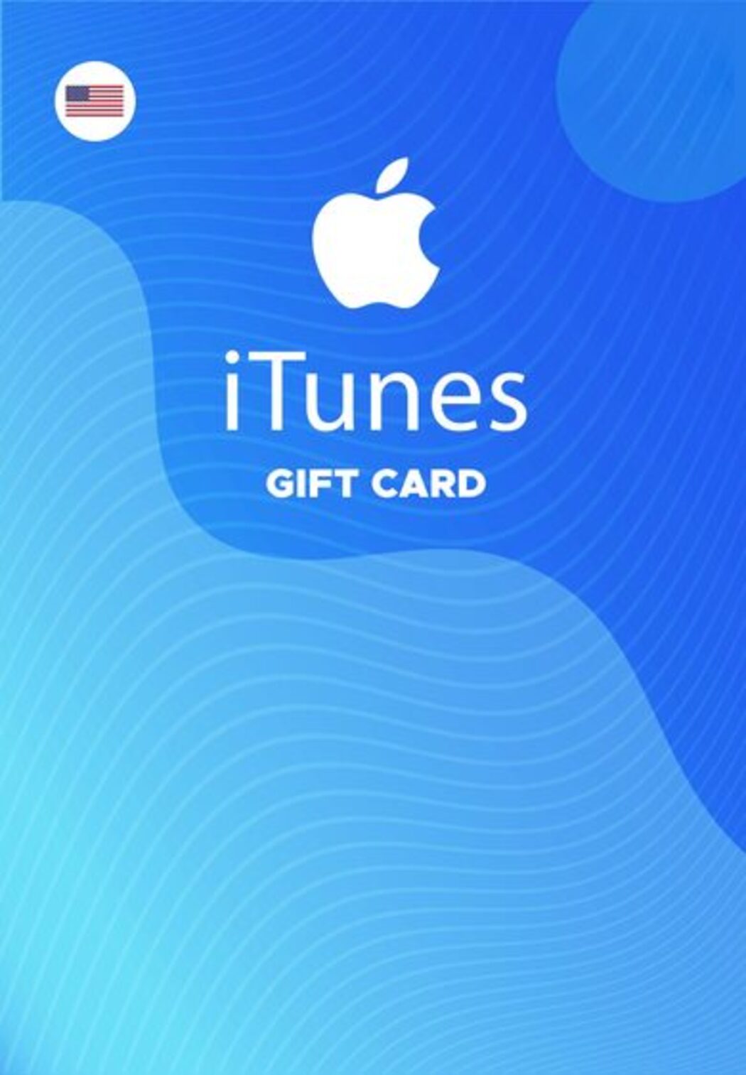 Apple & iTunes Giftcard 15 crédits (US Store)